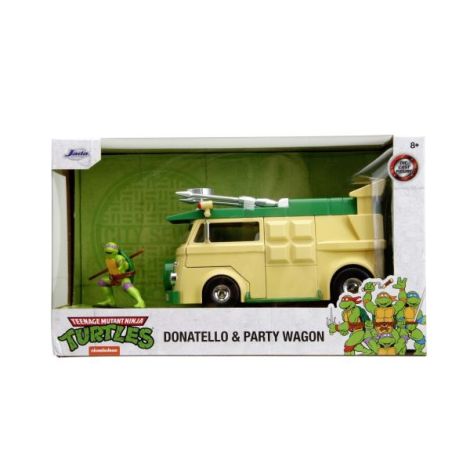 Jada Ninja Set Figurina Donatello Si Vagonul De Petrecere 1:24 - imagine 7